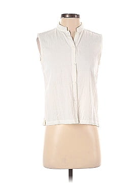 Eileen Fisher Sleeveless Button-Down Shirt (view 1)