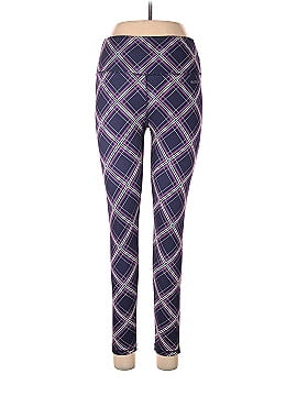 Apana Solid Green Leggings Size S - 62% off