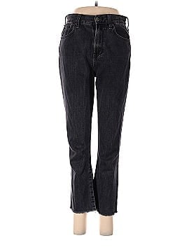 Madewell The Perfect Summer Jean in Crawley Black Wash (view 1)