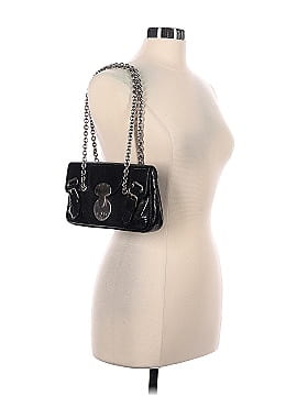 Ralph Lauren Lizard Embossed Leather Ricky Chain Strap Shoulder Bag (view 2)