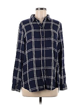 Banana Republic Factory Store Long Sleeve Button-Down Shirt (view 1)