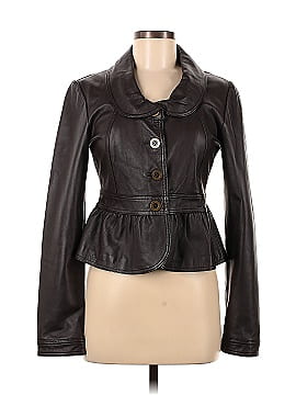 Arden B. Leather Jacket (view 1)
