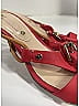Céline 100% Leather Red Heels Size 38 (EU) - photo 7