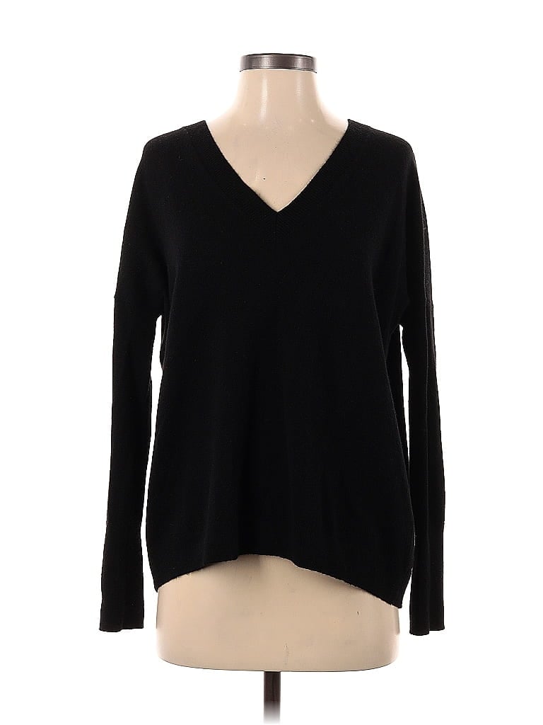 J.Crew 100% Cashmere Black Cashmere Pullover Sweater Size XS - photo 1