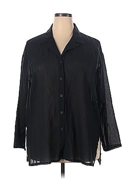 Linda Lundstrom 3/4 Sleeve Button-Down Shirt (view 1)
