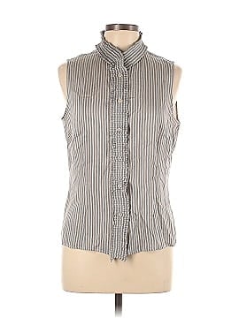 Armani Collezioni Sleeveless Button-Down Shirt (view 1)
