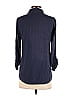 Splendid 100% Rayon Blue Long Sleeve Button-Down Shirt Size S - photo 2