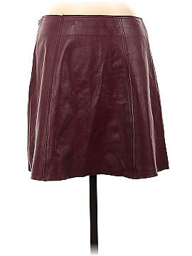 Susana Monaco Leather Skirt (view 2)