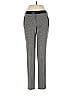 ABS Platinum Houndstooth Tweed Chevron-herringbone Gray Casual Pants Size 6 - photo 1