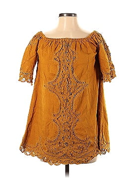 Free People Short Sleeve Blouse (view 1)