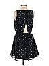 Assorted Brands Polka Dots Hearts Stars Black Casual Dress Size XL - photo 2