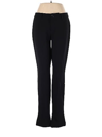 Ralph Lauren Black Label 100% Wool Solid Black Wool Pants Size 4 - 83% off