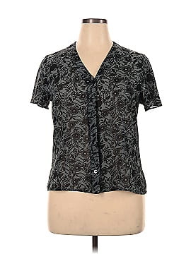Monterey Bay Clothing Company Short Sleeve Blouse (view 1)