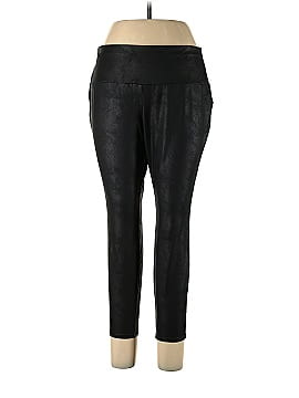 Terra & Sky Faux Leather Pants (view 1)