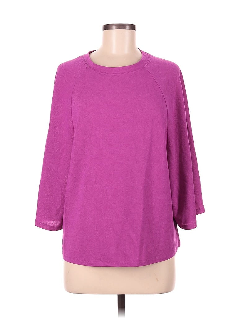 Glam Purple 3/4 Sleeve T-Shirt Size M - photo 1