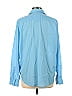 Frank & Eileen 100% Cotton Color Block Ombre Blue Long Sleeve Button-Down Shirt Size L - photo 2