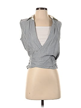 DKNY Sleeveless Button-Down Shirt (view 1)