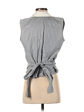 DKNY Sleeveless Button-Down Shirt (view 2)