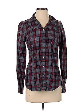 J.Crew Factory Store Long Sleeve Button-Down Shirt (view 1)