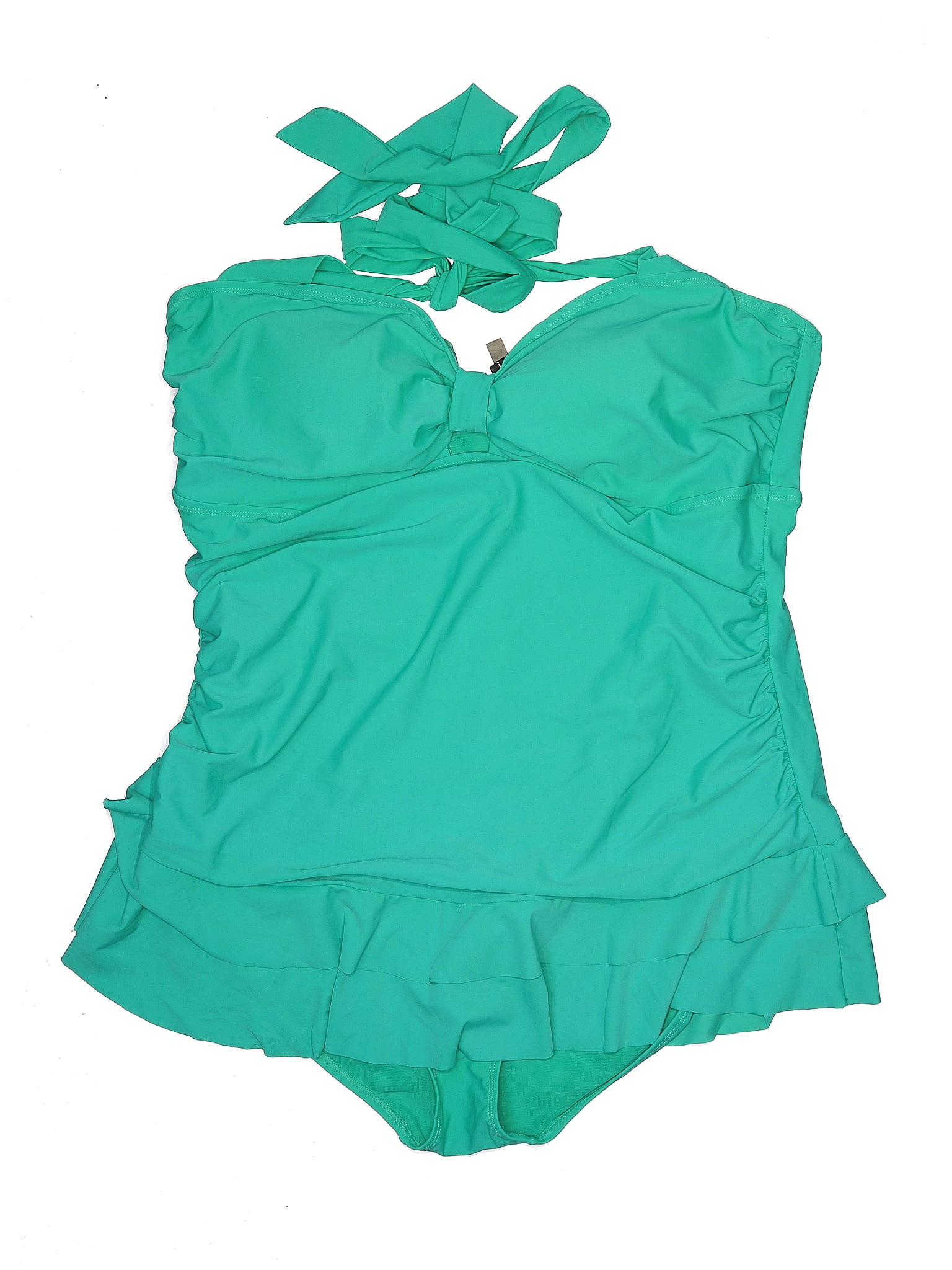 Torrid Solid Green One Piece Swimsuit Size 3X Plus (3) (Plus) - 50% off ...