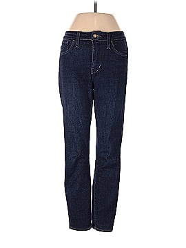 Madewell Petite Curvy High-Rise Skinny Jeans in Lucille Wash (view 1)