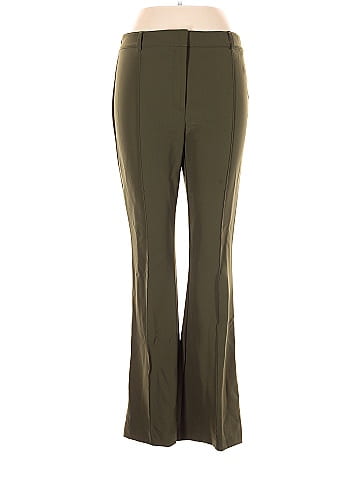 Veronica Beard Solid Green Dress Pants Size 12 - 79% off