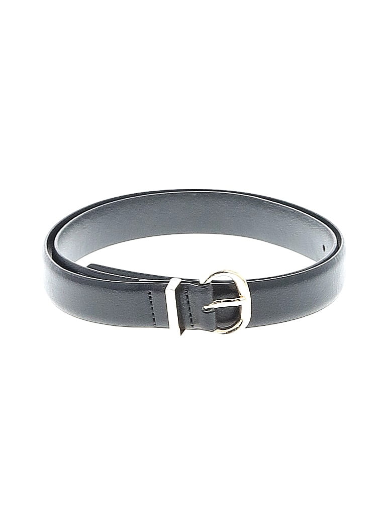 MNG Solid Black Belt Size M 50 off ThredUp