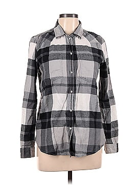 American Eagle Outfitters Long Sleeve Button-Down Shirt (view 1)