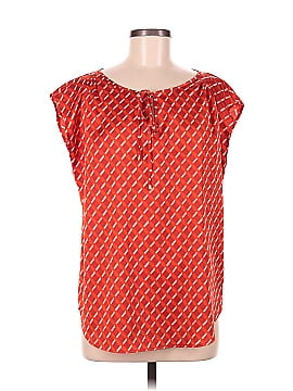 New York & Company Short Sleeve Blouse (view 1)