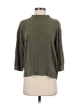 L'Agence 3/4 Sleeve Silk Top (view 1)