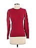 Grana 100% Cashmere Red Cashmere Pullover Sweater Size XS - photo 1