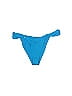 Stone Fox Swim Solid Blue Swimsuit Bottoms Size XL - photo 1