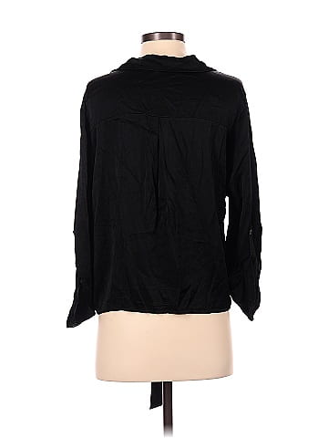 MADE IN ITALY Long Sleeve Blouse (view 2)