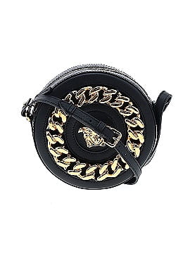 Versace Leather Medusa Round Crossbody Bag (view 1)