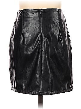 Lulus Faux Leather Skirt (view 2)