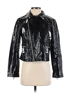 Scoop Faux Leather Jacket (view 1)