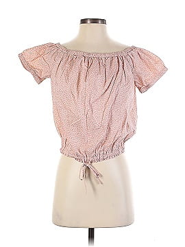 FRYE x Anthropologie Short Sleeve Blouse (view 1)