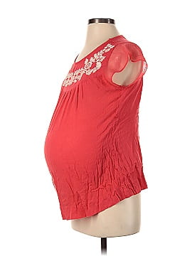 Motherhood Short Sleeve Blouse (view 1)