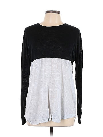 B. Split Long Sleeve T-Shirt (view 1)