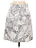 BOSS by HUGO BOSS Jacquard Argyle Graphic Gray Casual Skirt 36 Waist - photo 2