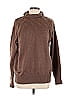 Unbranded 100% Polyester Tortoise Brown Turtleneck Sweater Size L - photo 1