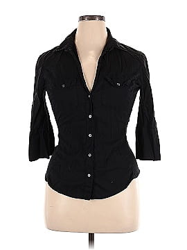 James Perse 3/4 Sleeve Button-Down Shirt (view 1)