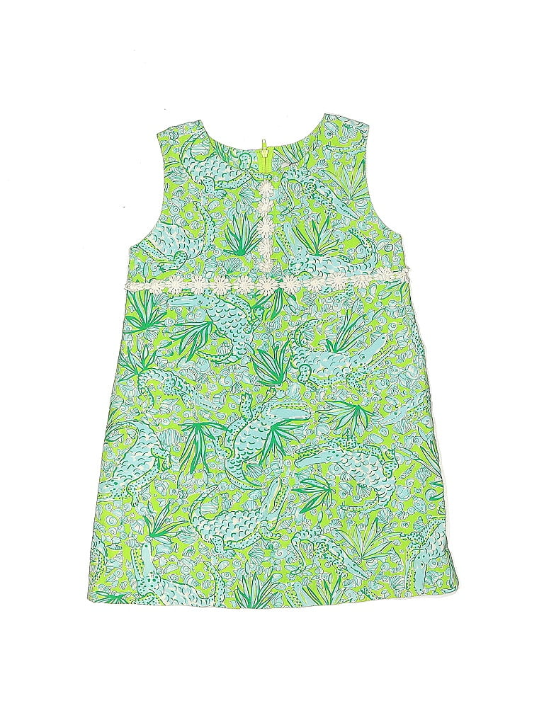 Lilly Pulitzer 100 Cotton Green Dress Size 6 65 Off Thredup