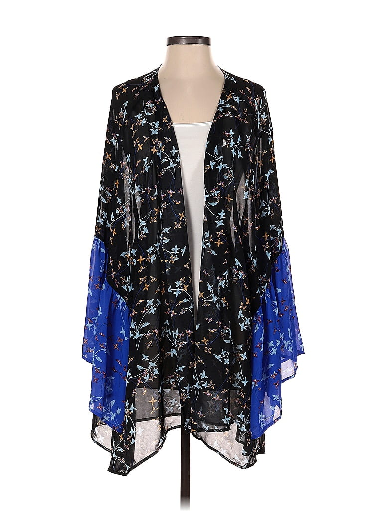Cato 100% Polyester Blue Kimono Size 26 - 28 - photo 1