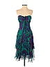 Ralph Lauren Black Label 100% Silk Damask Paisley Teal Cocktail Dress Size 4 - photo 1
