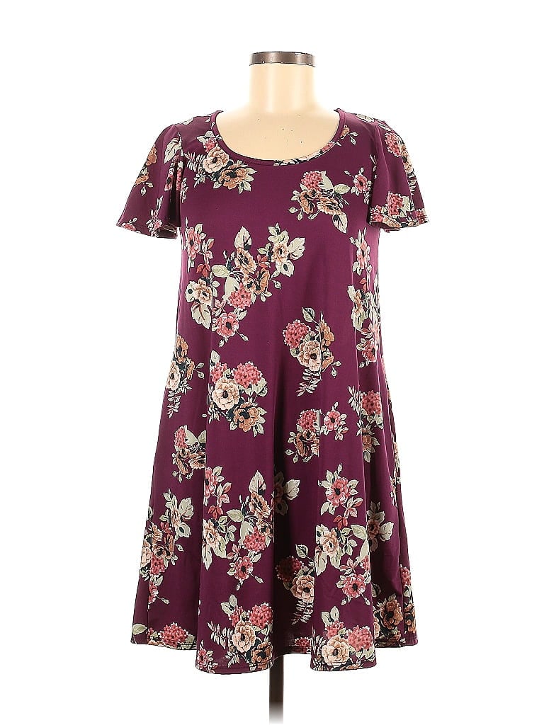 Click to view more detailed imagery on our partner's website Pre-owned Nine Britton Casual Dress In Burgundy
