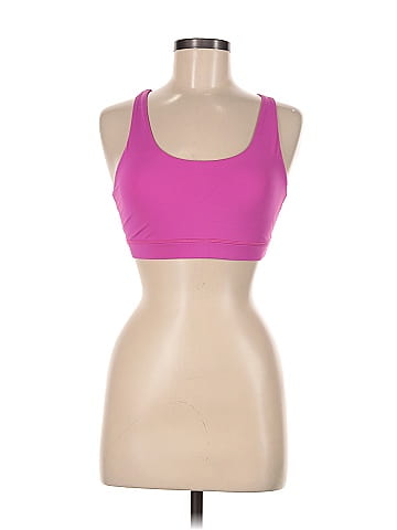 Crz Yoga Pink Sports Bra Size M - 41% off
