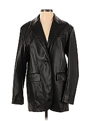 Mng Faux Leather Jacket