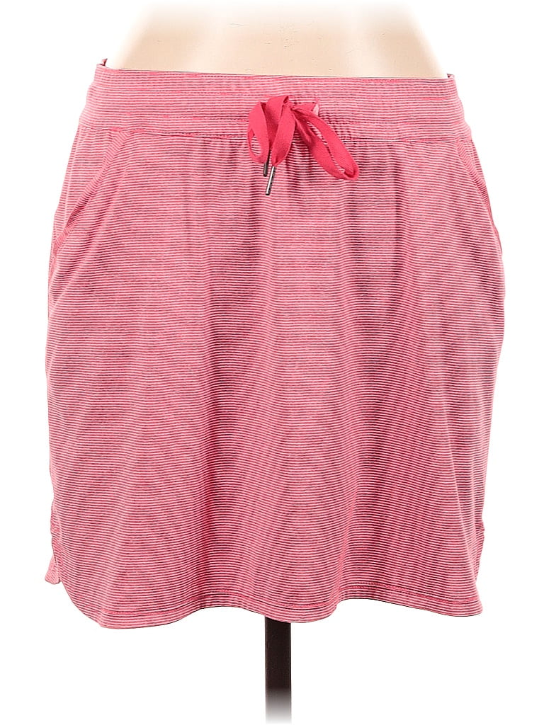 Columbia Marled Solid Pink Casual Skirt Size M - photo 1