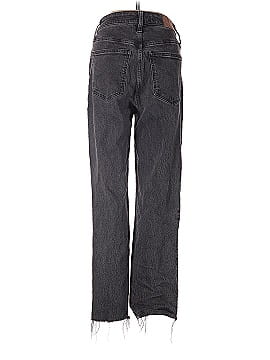 Madewell The Curvy Perfect Vintage Straight Jean in Lunar Wash (view 2)